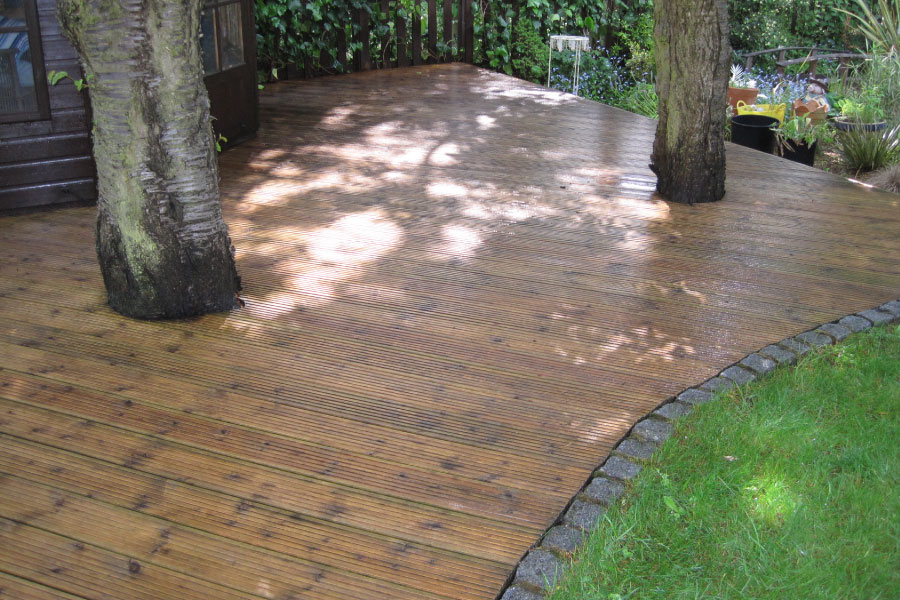 Decking Cleaning Service
